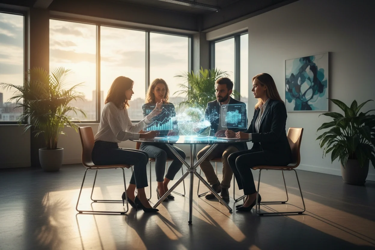 Professional image illustrating Top AI Tools and Platforms for Entrepreneurs