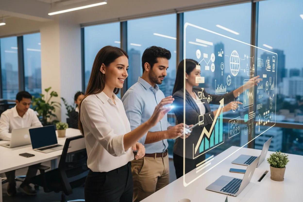 Professional image illustrating Top AI Tools and Platforms for Entrepreneurs