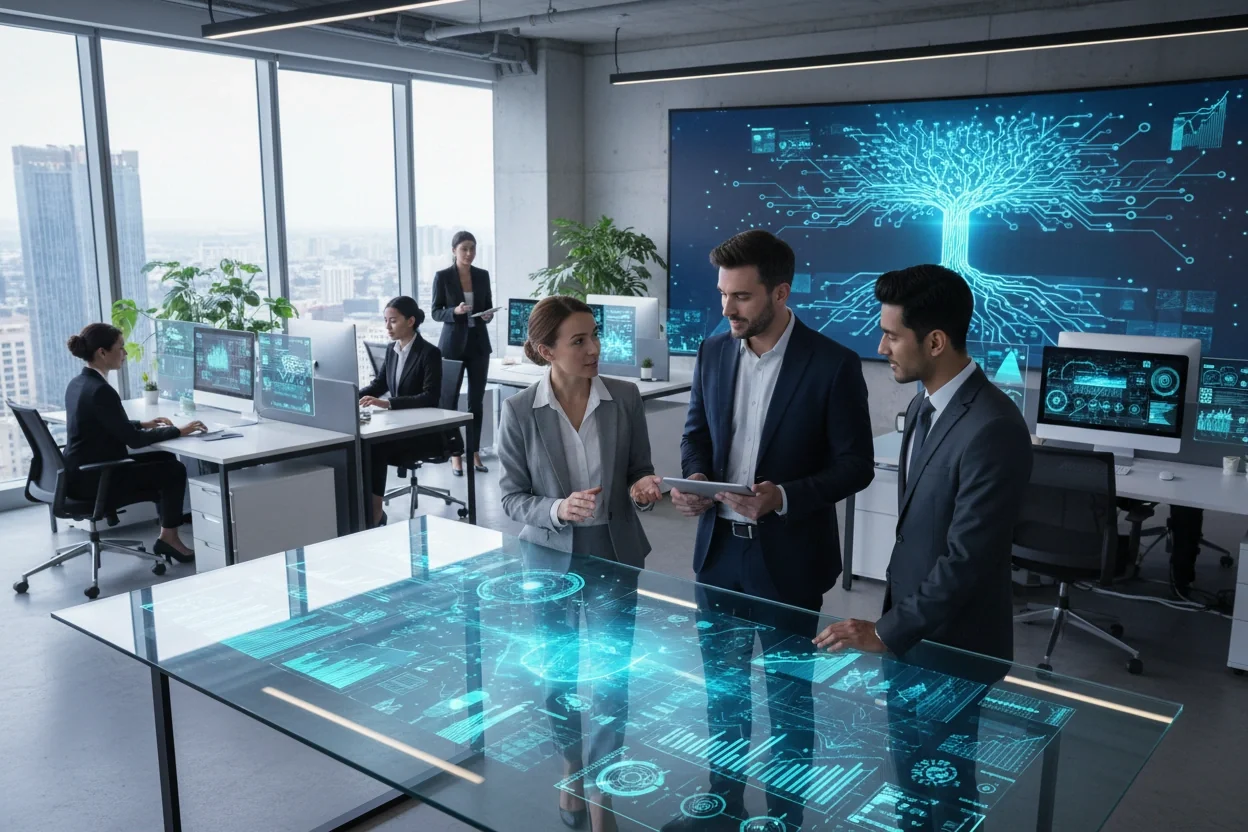Professional image illustrating Effective AI Growth Strategies