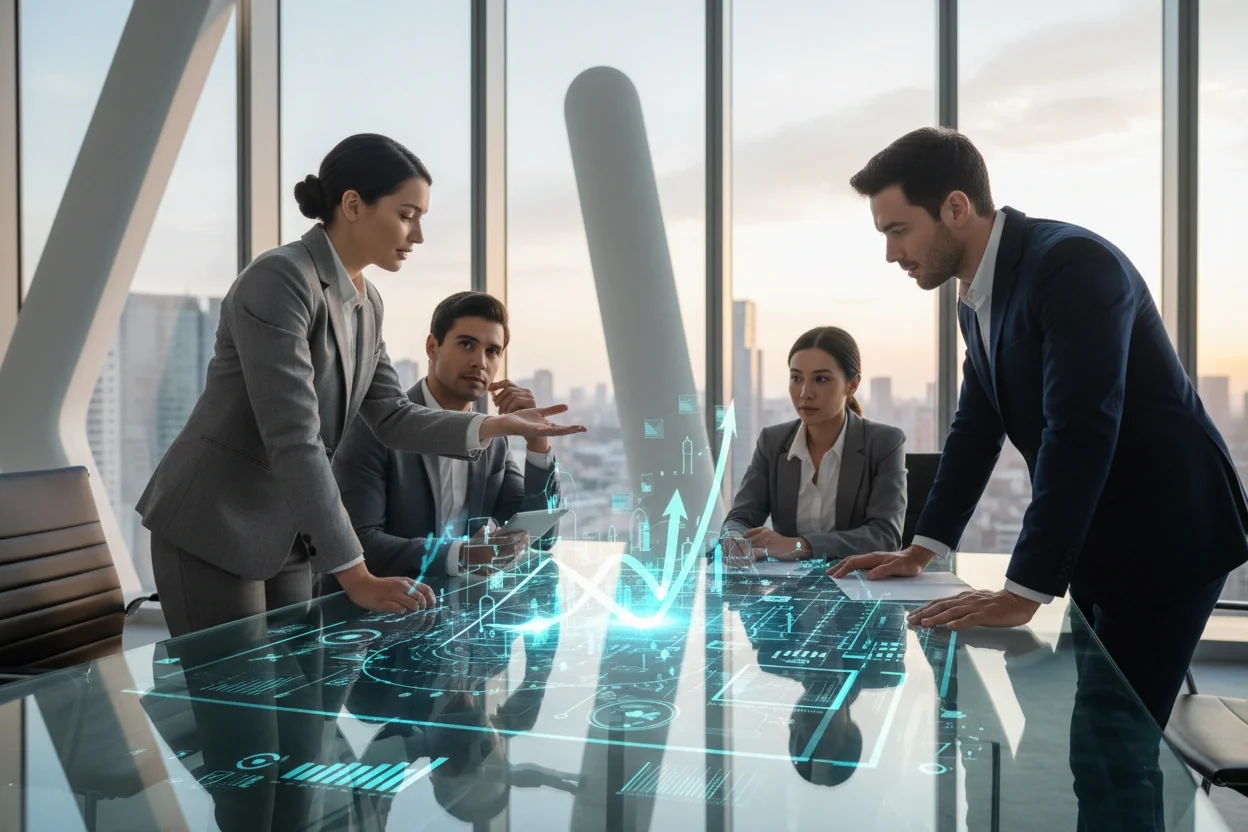 Professional image illustrating Understanding AI for Business Growth