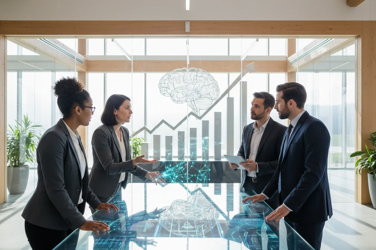 Professional image illustrating Understanding AI for Business Growth