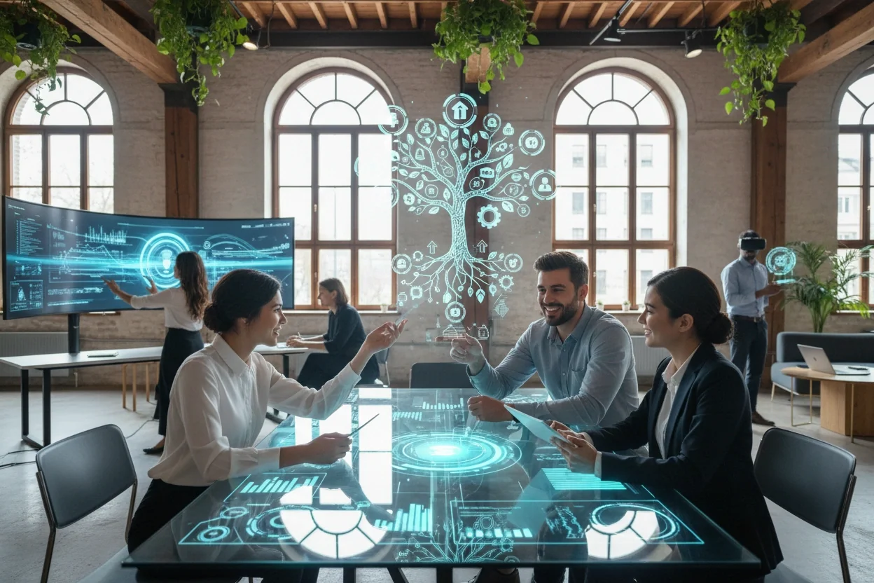 Professional image illustrating Implementing AI Growth Strategies