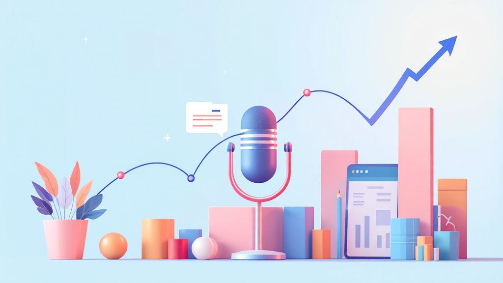 Turn Listeners into Customers with a Business Podcast