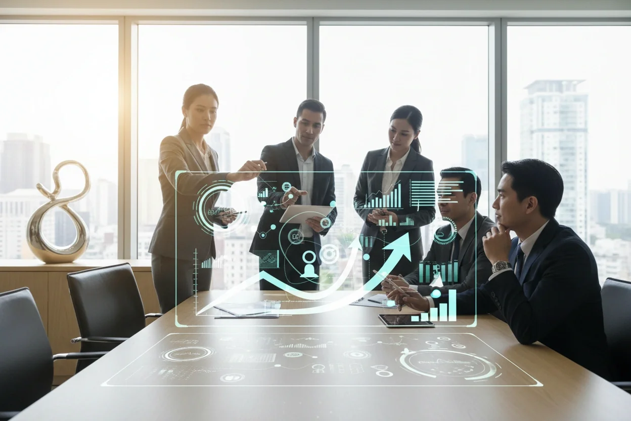 Professional image illustrating Understanding AI for Business Growth
