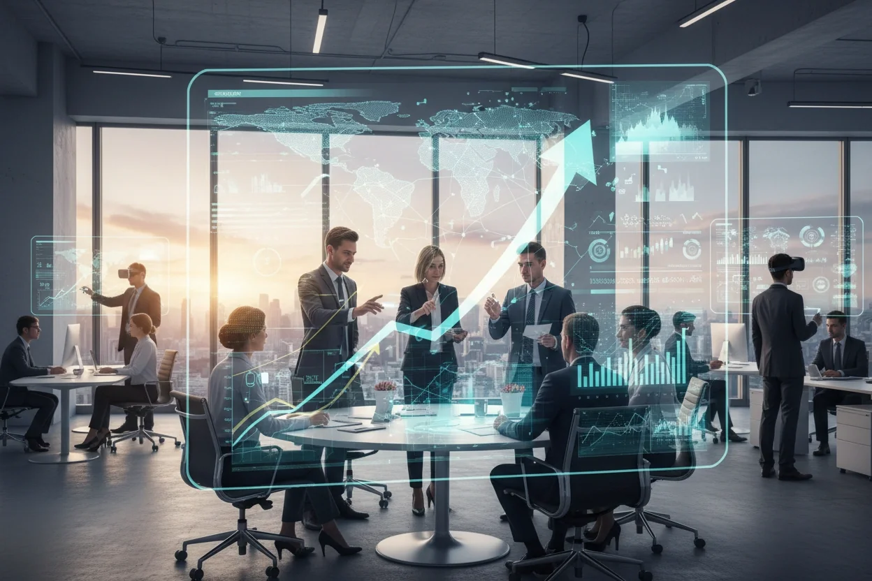 Professional image illustrating Understanding AI for Business Growth