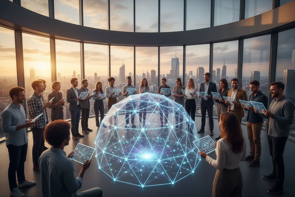 Professional image illustrating Understanding Community Building in Web3
