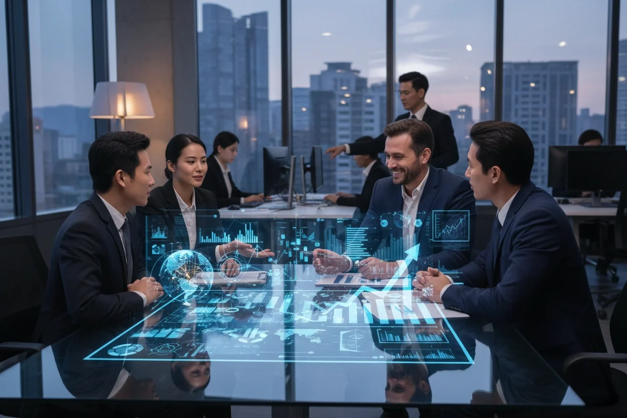 Professional image illustrating Understanding AI for Business Growth