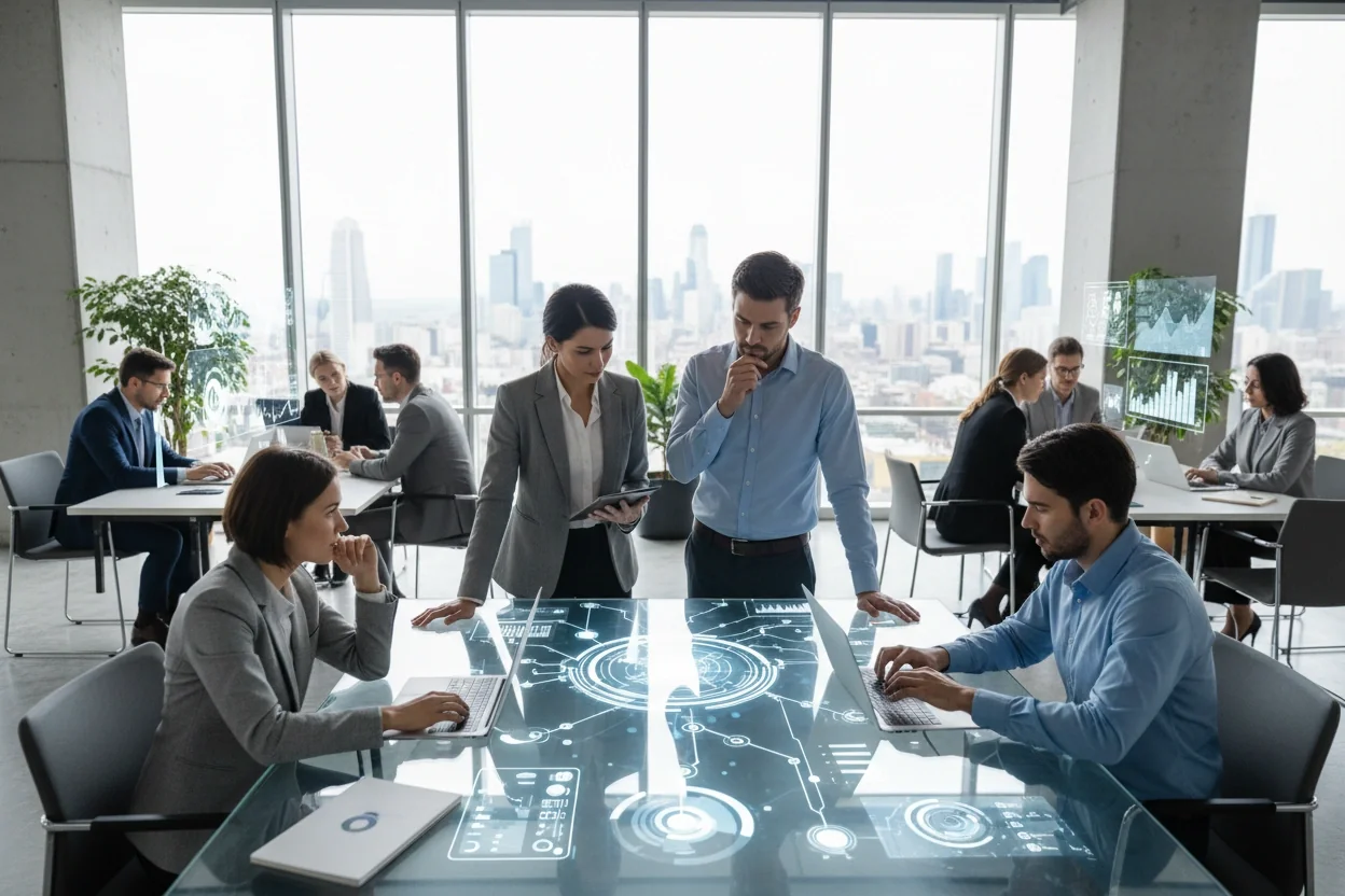 Professional image illustrating Top AI Tools and Platforms for Entrepreneurs