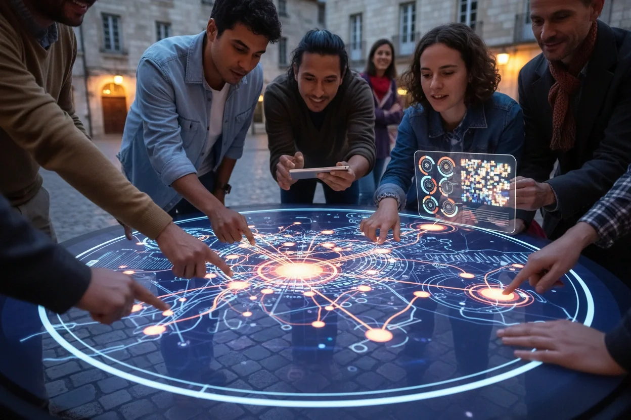 Professional image illustrating Strategies for Enhancing Community Engagement with NFTs