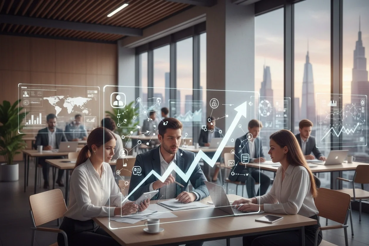 Professional image illustrating Top AI Tools and Platforms for Entrepreneurs