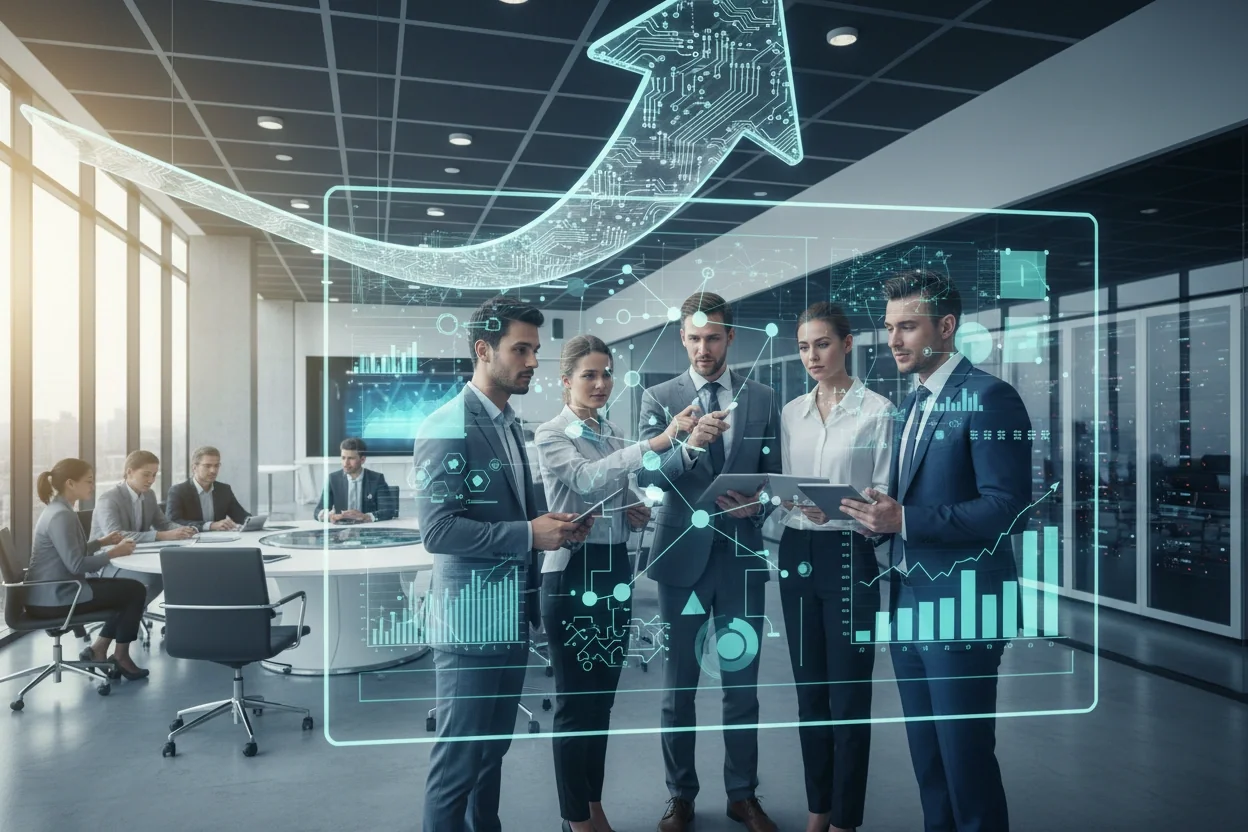Professional image illustrating Understanding AI for Business Growth