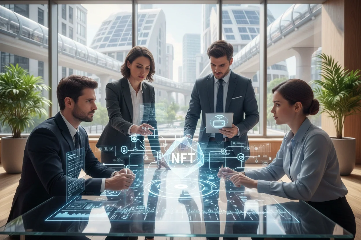 Professional image illustrating Understanding NFTs and Their Role in Web3