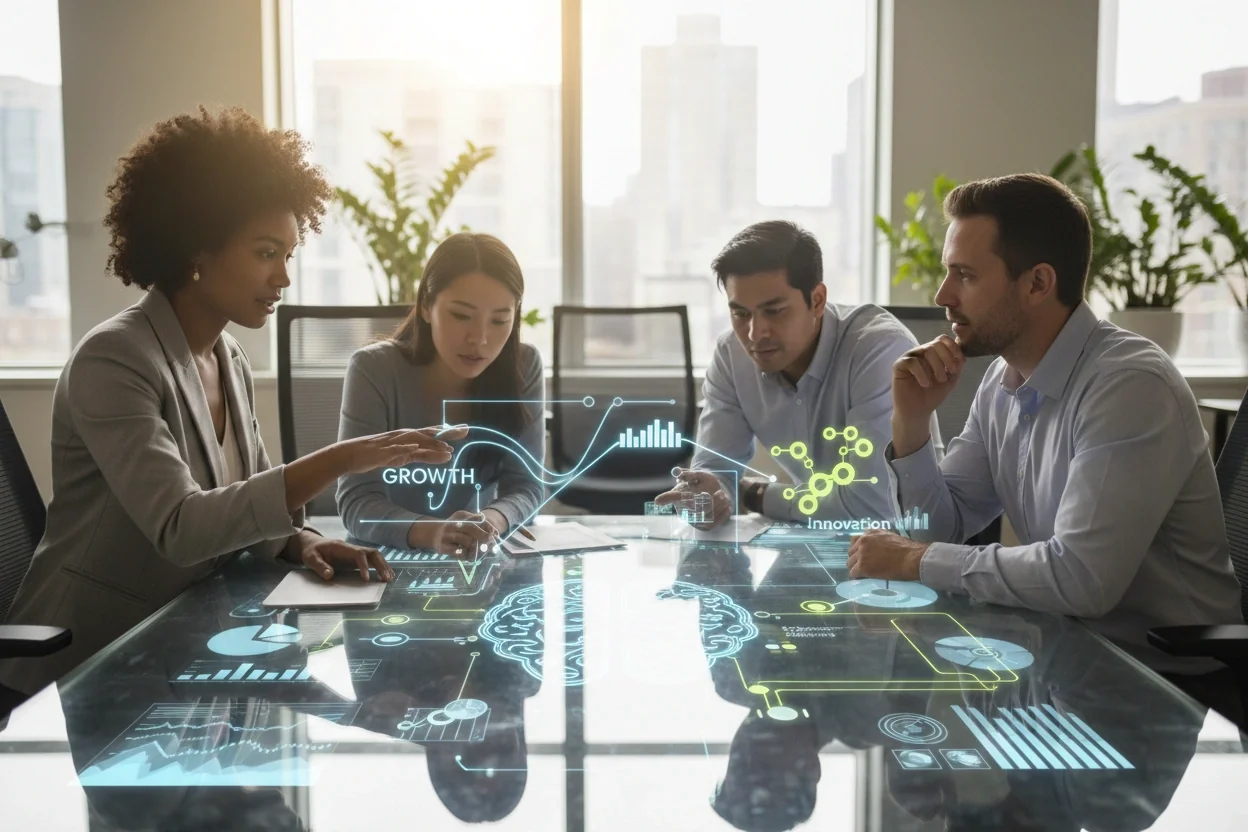 Professional image illustrating Top AI Tools and Platforms for Entrepreneurs
